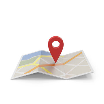 3D Realistic Location map pin gps pointer markers vector illustration for destination.