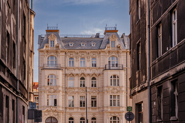 Widok na miasto Łódź