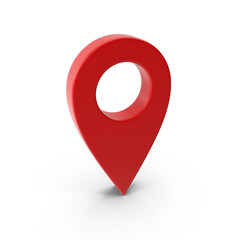 3D Realistic Location map pin gps pointer markers vector illustration for destination.