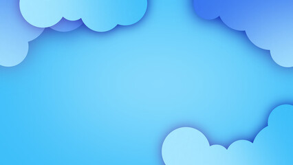 Business graphic background. Blue  background.