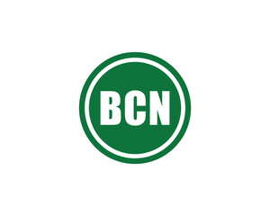 BCN logo design vector template. BCN logo design.