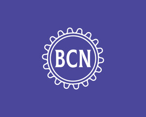 BCN logo design vector template. BCN logo design.