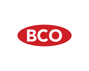 BCO logo design vector template. BCO logo design.