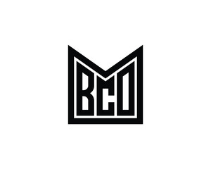 BCO logo design vector template. BCO logo design.