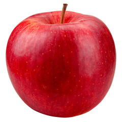 Red apple isolated png. Apple on transparent background. PNG format. Apple no background..