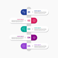modern colorful multipurpose infographic template for presentation

