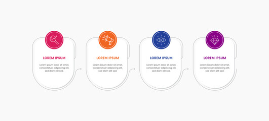 modern colorful multipurpose infographic template for presentation
