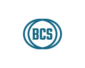 BCS logo design vector template. BCS logo design.