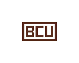 BCU logo design vector template. BCU logo design.