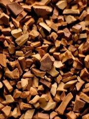 Instant coffee close-up