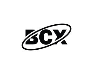 BCX logo design vector template