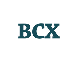 Obraz premium BCX logo design vector template