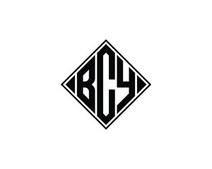 BCY Logo design vector template. BCY Logo design.