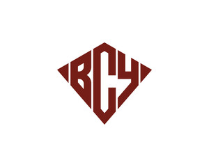 BCY Logo design vector template. BCY Logo design.