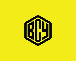 BCY Logo design vector template. BCY Logo design.