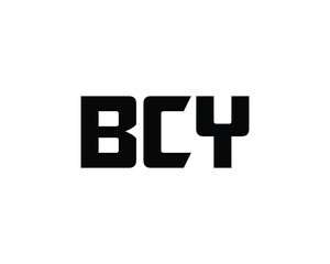 BCY Logo design vector template. BCY Logo design.