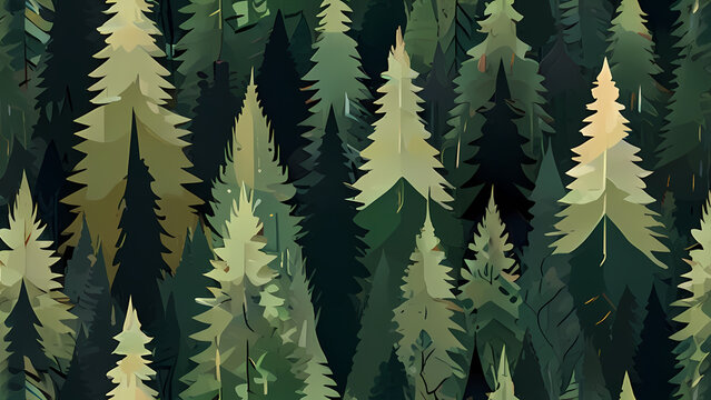 abstract illustration that embodies the concept of niche evergreen a timeless, specialized theme that transcends trends