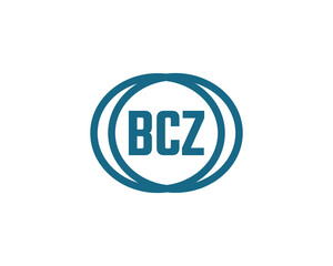 BCZ logo design vector template. BCZ logo design.