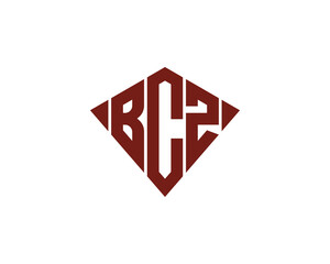 BCZ logo design vector template. BCZ logo design.
