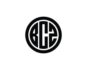 BCZ logo design vector template. BCZ logo design.