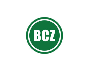 BCZ logo design vector template. BCZ logo design.