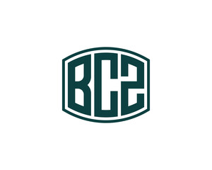 BCZ logo design vector template. BCZ logo design.