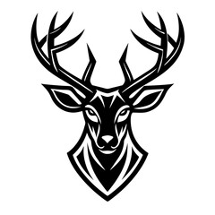 Deer head vector illustration 