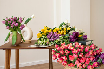 Springtime Floral Display