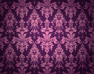 Fototapeta premium floral pattern wallpaper background design