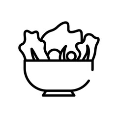 salad Lineart