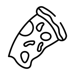 pizza Lineart