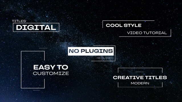 Minimal Digital Titles	
