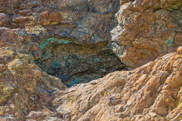 Entrance of Simon van der Stel's copper mine near Springbok