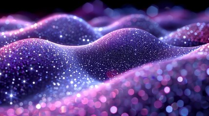 Dark blue purple glowing grainy gradient background 