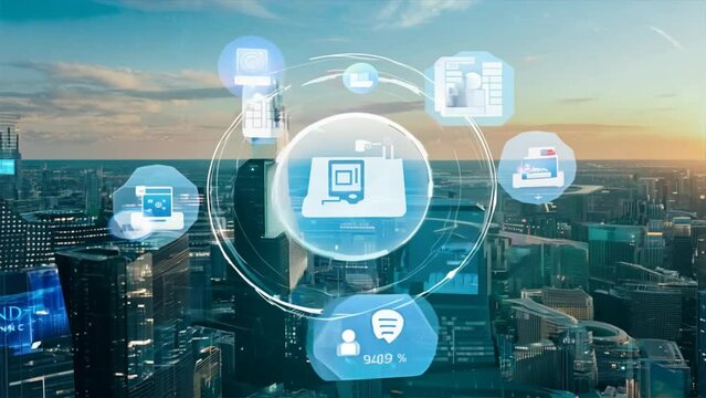 Social connections visualized as a network, highlighting the concept of interconnectedness