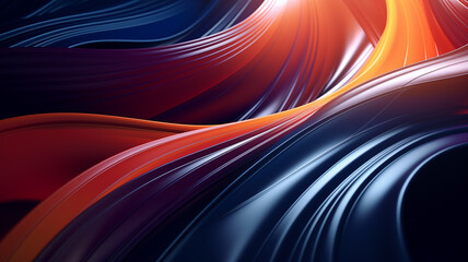 Abstract artistic 3D dynamic gradient background picture	
