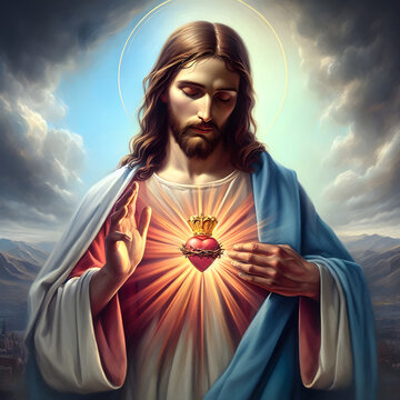 Portrait of Jesus Christ 