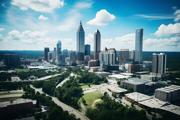 Obraz premium Atlanta city skyline