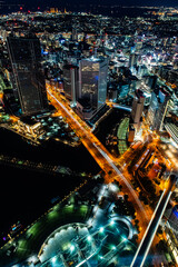横浜の夜景　～スカイガーデン・4～