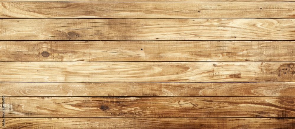 Poster vintage light teak desk surface with a natural wooden pattern provides a seamless wall backdrop, per