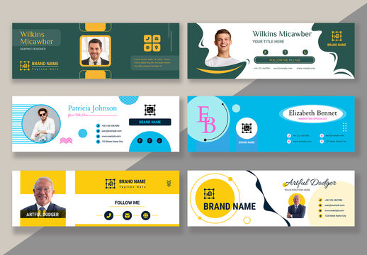 Email Signature Layout