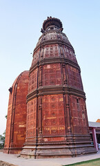 Beautiful ancient Shri Radha Madan Mohan Temple, rebuilt in the 1580s, Vrindavan, Mathura, Uttar...