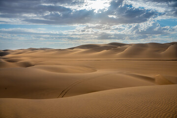 Sand dunes of Sandwich Harbour, Namibia