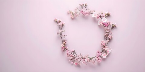 Vintage floral wreath adds whimsical charm and decorative touch to room decor. Concept Vintage Decor, Floral Wreath, Whimsical Charm, Room Decor, Decorative Touch