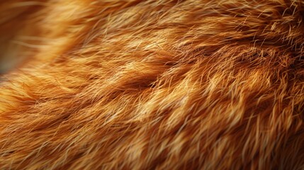 Fototapeta premium High-resolution close-up image of animal fur showcasing intricate textures and patterns. The fur's natural colors and details are vividly highlighted.