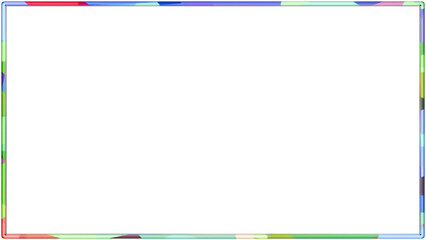 Beautiful Holographic Glass Frame 3840 x 2160 Resolution PNG