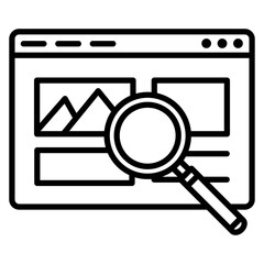 Online Search Icon