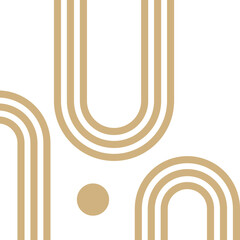 Scandinavian Geometric Shape