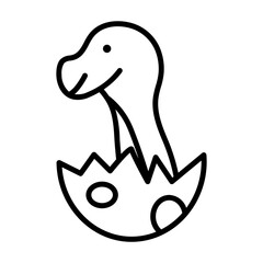 Brachiosaurus Lineart