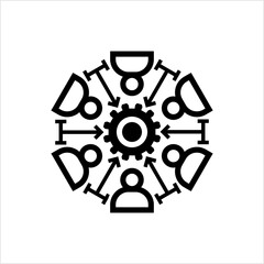 Team Work Icon M_2407001